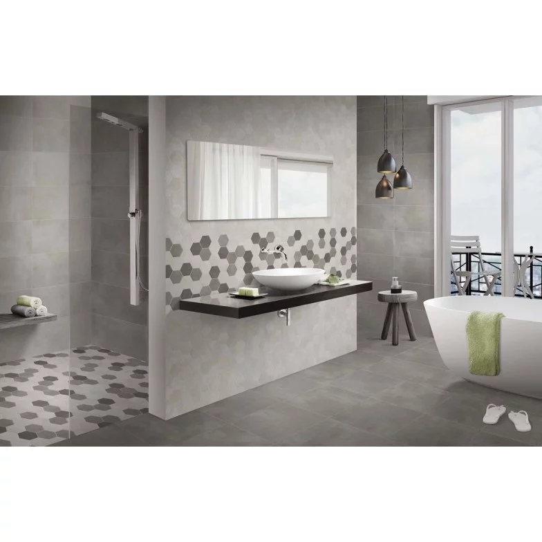 Мозаїка Town Soft Grey Mozaika Heksagon 283x408x9,5 Stargres