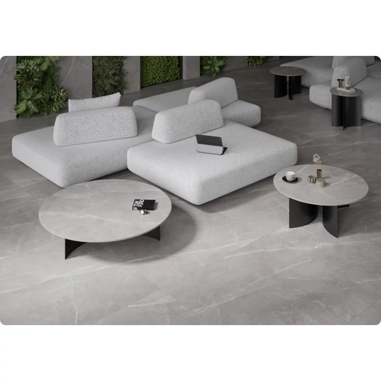 Плитка керамогранітна Ritual Tri-D Grey Spiek Wielkoform SOFT 1230x3200x12 Paradyz
