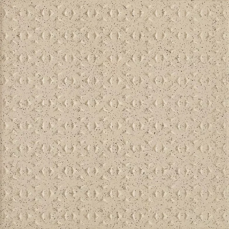 Плитка керамогранітна Bazo Beige Сіль-Перець STR 198x198 Paradyz