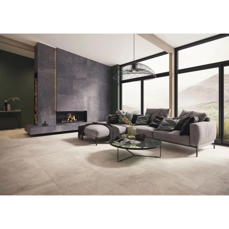 Плитка керамогранітна Desertdust Grafit SZKL RECT MAT 598x1198x8 Paradyz