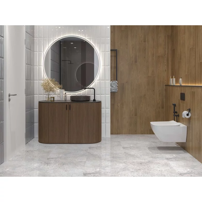 Плитка керамогранітна 5F2580 Corso Сірий RECT 600x600x8 Golden Tile