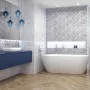 Плитка стінова DC3051 Deco Блакитний 300x600 Golden Tile