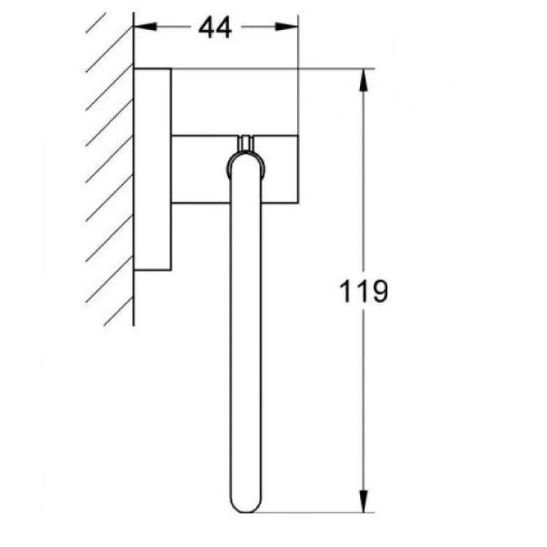 Тримач для туалетного паперу Essentials (40689001), Grohe