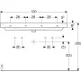 Умивальник 120 Smyle Square 500.253.01.1 Geberit