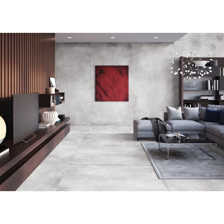 Плитка керамогранітна Concrete Gris RECT 1197x2797x6 Cerrad