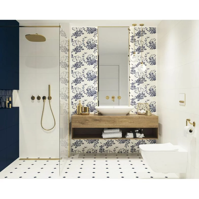 Плитка стінова Porcelano Bianco 300x600x9 Paradyz