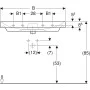 Умивальник 60 Smyle Square 500.229.01.1 Geberit