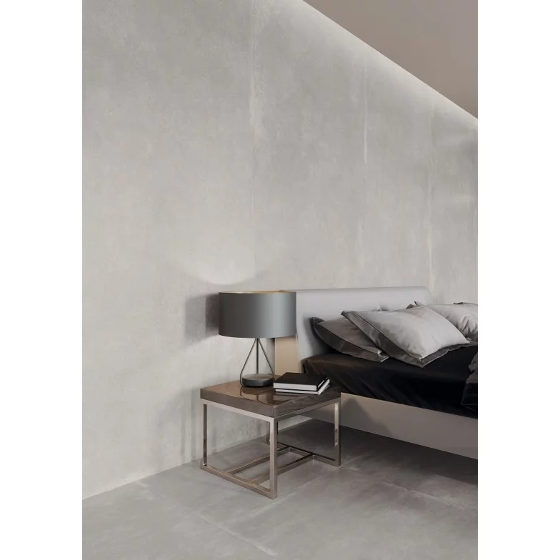 Плитка керамогранітна Modern Concrete Silver SILKY CRISTAL LAP 797x797x8 Cerrad