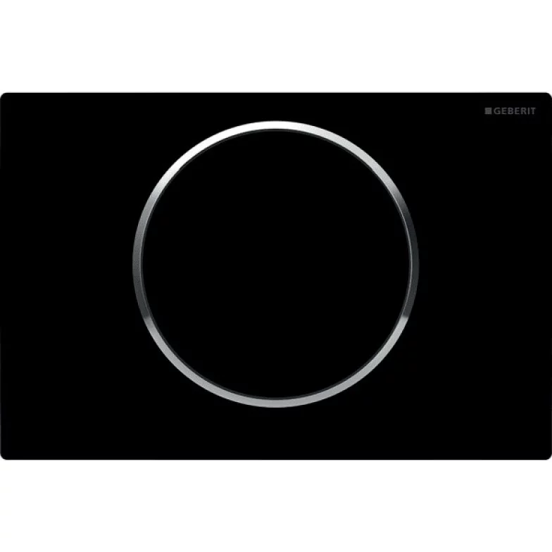 Кнопка зливу Sigma 10 (115.758.KM.5) чорний, Geberit