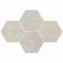Мозаїка Town Soft Grey Mozaika Heksagon 283x408x9,5 Stargres
