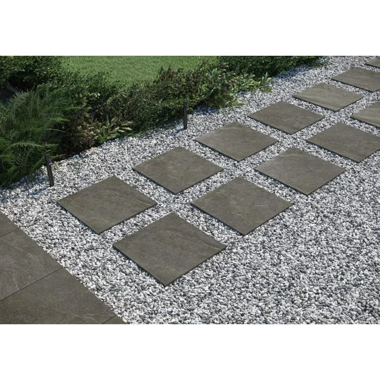 Плитка керамогранітна Cliff Light Grey 2.0 RECT 597x597x20 Cerrad