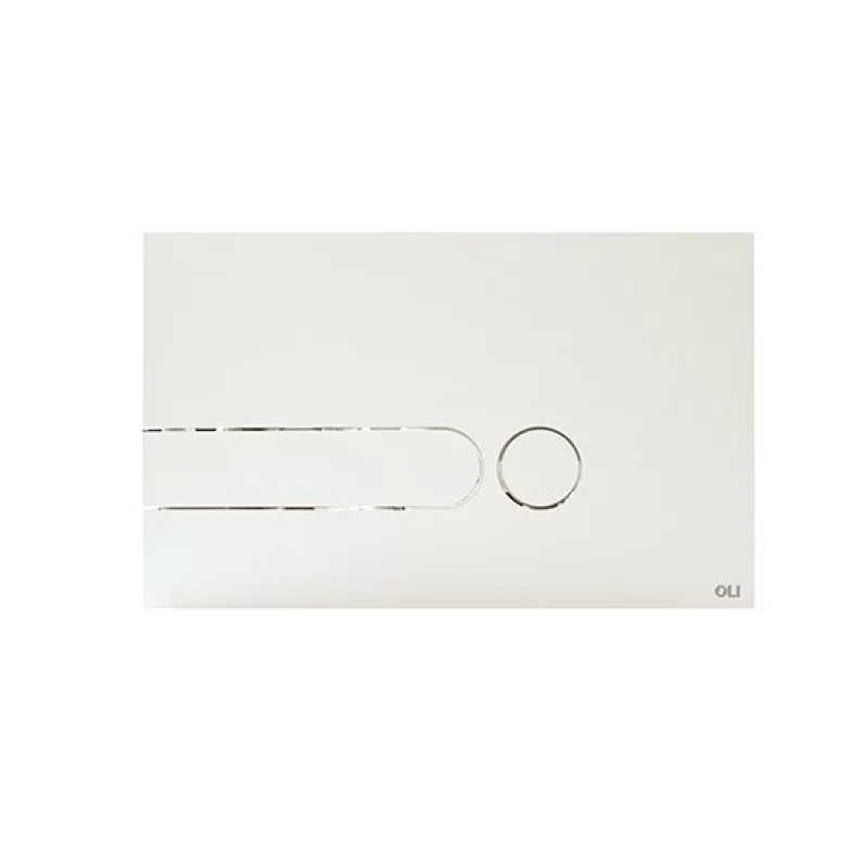Комплект Інсталяція OLI 80 з кнопкою IPLATE White (885343) + Унітаз Alegra Rimless з кришкою (A34H139000) Roca