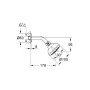 Верхній душ New Tempesta 100 (26088001), Grohe