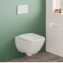 Унітаз підвісний воронкоподібний з кришкою soft-close Modo Rimless 502.827.00.1 Geberit