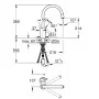 Змішувач для кухні Concetto (32663003), Grohe