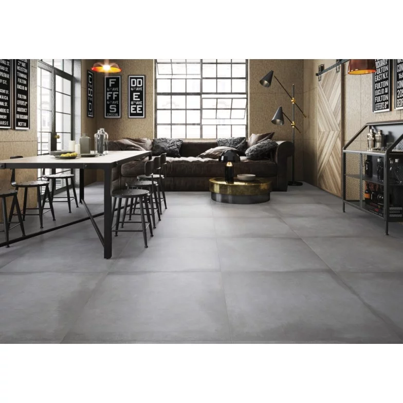 Плитка підлогова Lukka Grafit RECT 39,7x79,7x0,9 код 2196 Cerrad