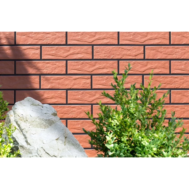 Плитка фасадна Rot Rustiko 6,5x24,5x0,65 код 9522 Cerrad