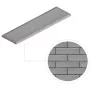 Плитка фасадна Foggia Gris 6,5x24,5x0,8 код 1924 Cerrad